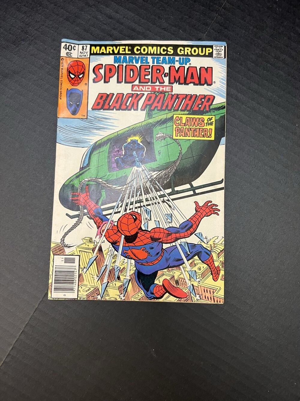 Marvel Team Up #87 November 1979 VG Spider-Man and Black Panther